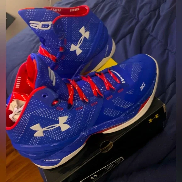 Curry 2 red white and blue hot sale